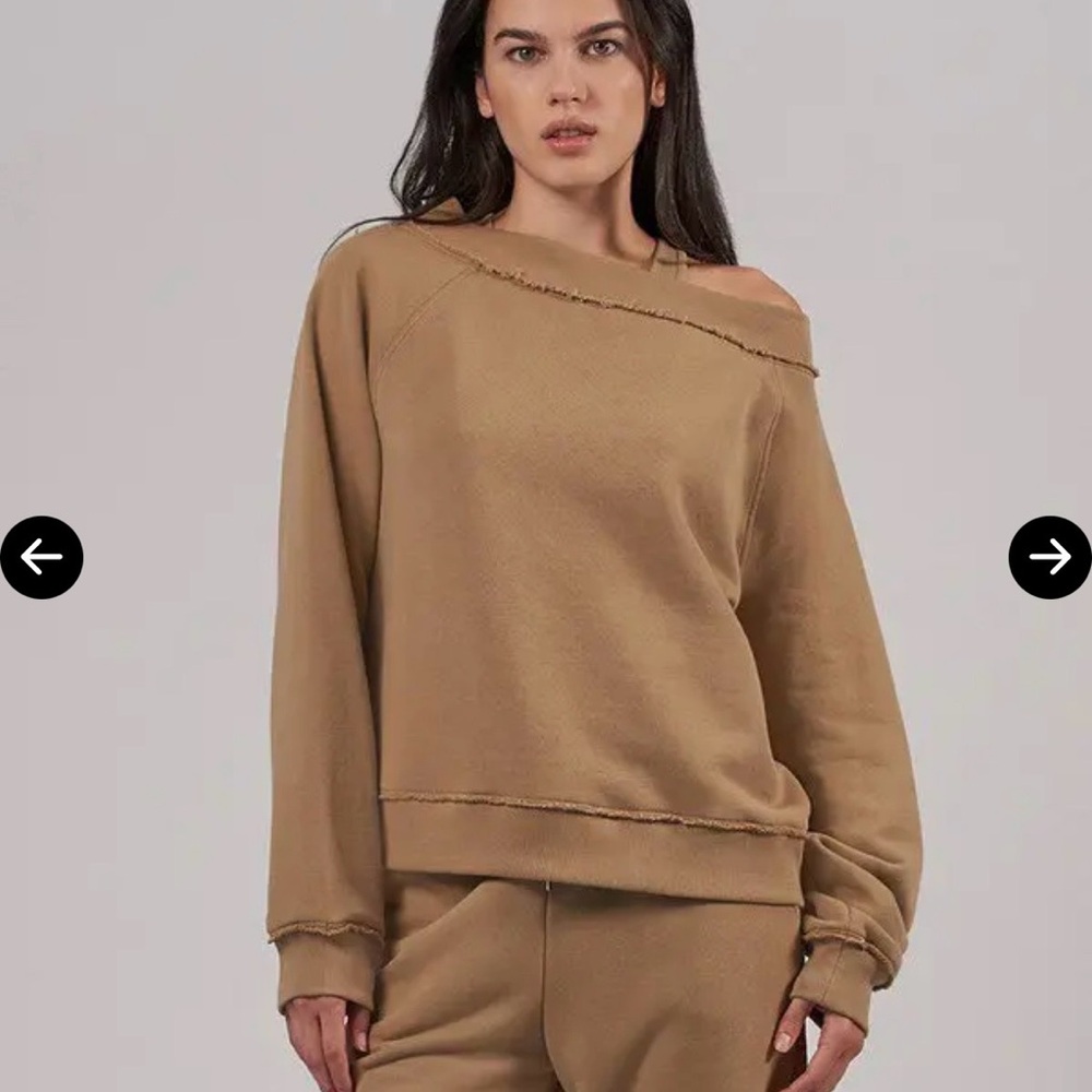 ATM Anthony Thomas Melillo ‘French Terry Off-Shoulder Shoulder’, size Medium